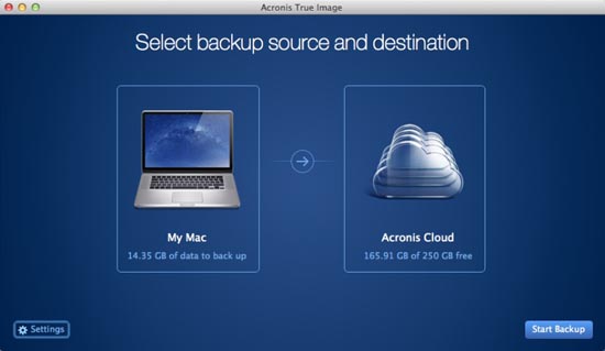 Backup to cloud
