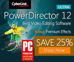 25% off cyberlink powerdirector 12 coupon