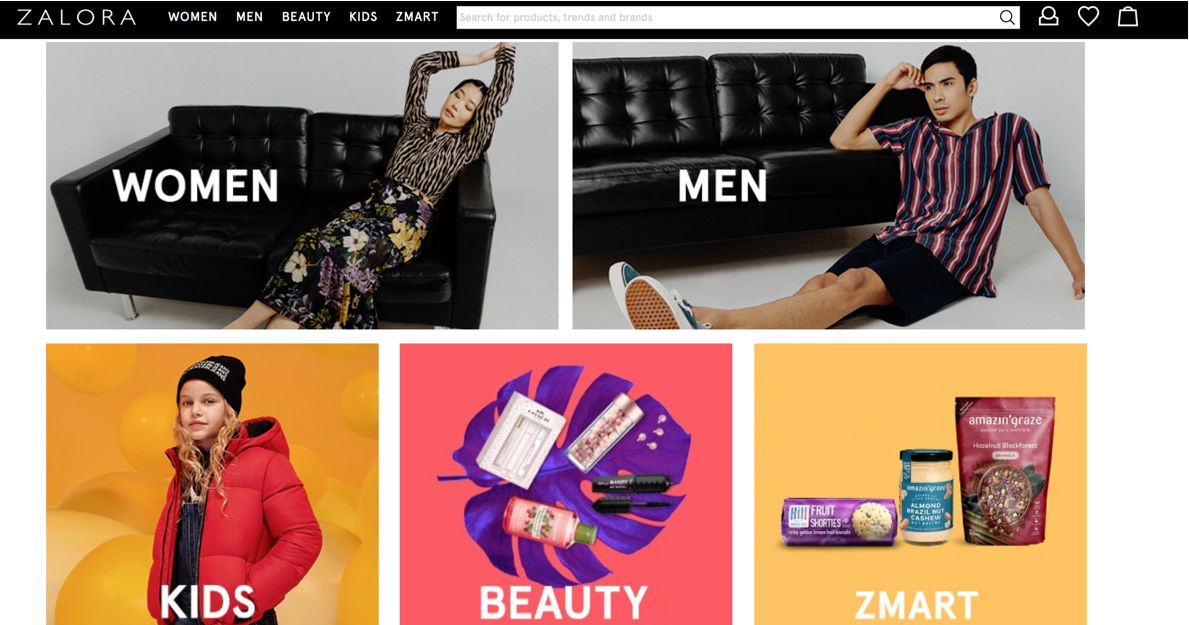 Zalora online store